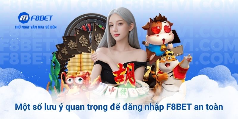 Một số lưu ý quan trọng để đăng nhập F8BET an toàn